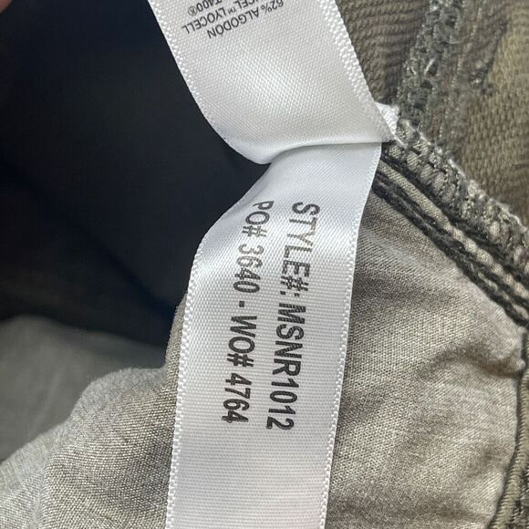 Du/er Gray Stretch Flat Front N2X Relaxed Fit Taper Stretch Chino Shorts Size 38 - Picture 5 of 10